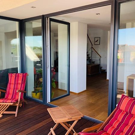 Exklusives Penthouse Im Ehemaligen Bunker Apartment Hannover Bagian luar foto