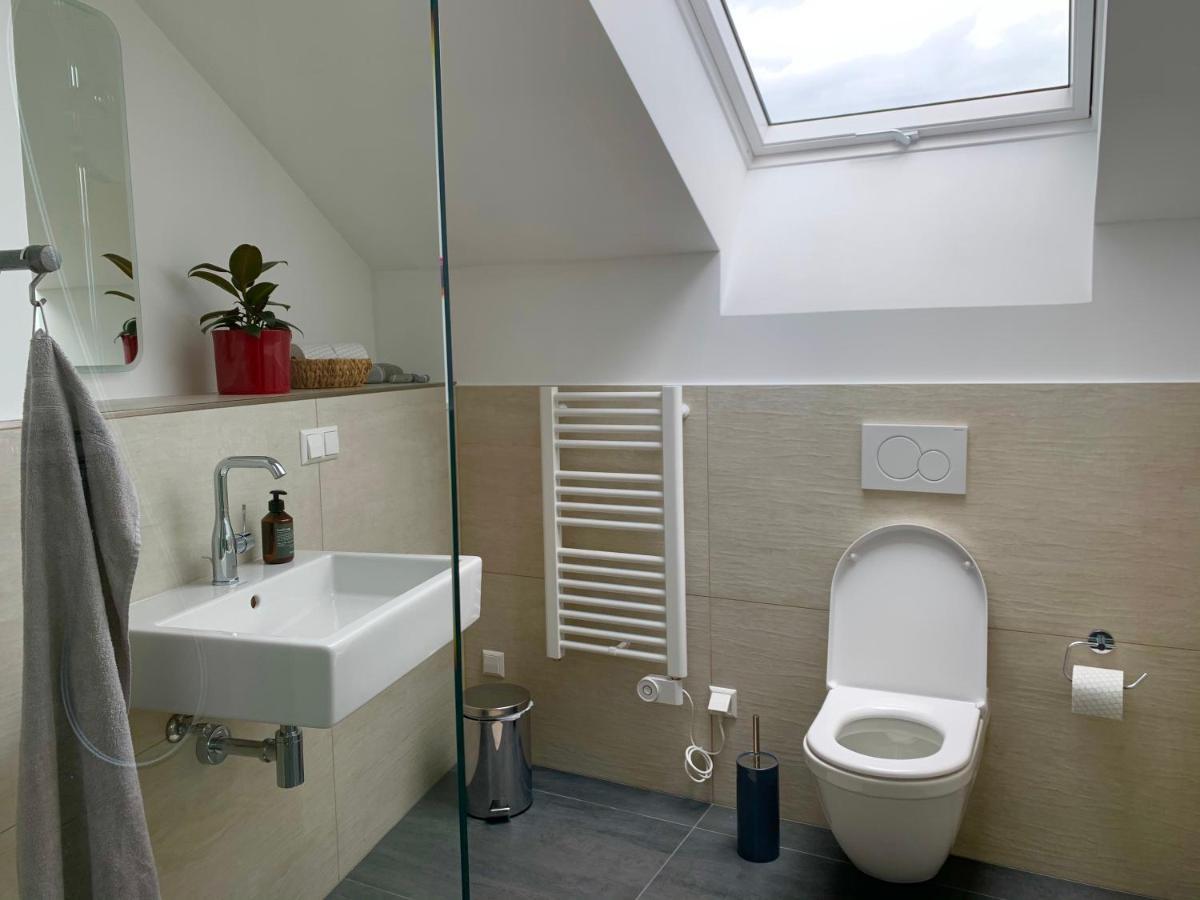 Exklusives Penthouse Im Ehemaligen Bunker Apartment Hannover Bagian luar foto