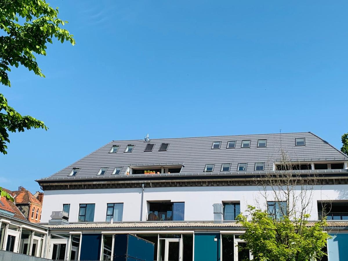 Exklusives Penthouse Im Ehemaligen Bunker Apartment Hannover Bagian luar foto