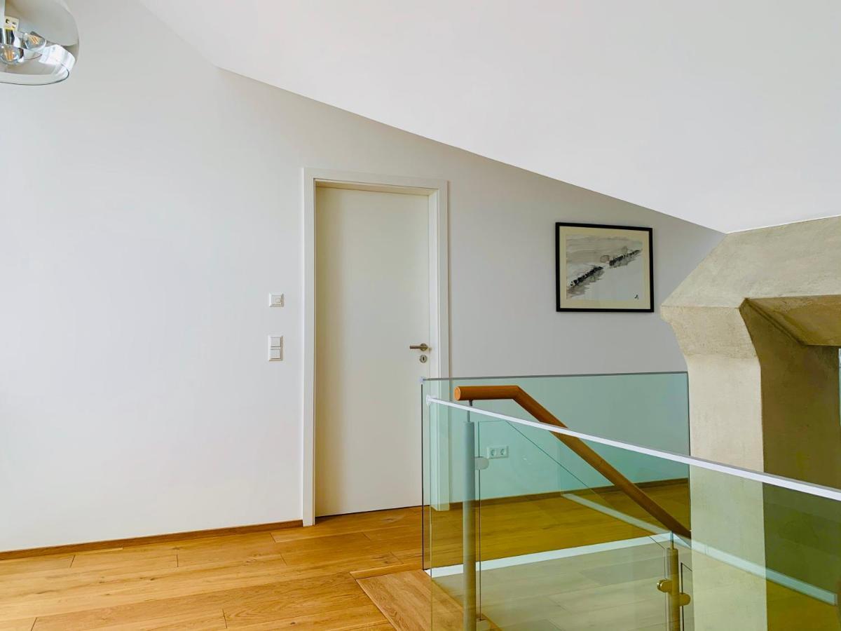 Exklusives Penthouse Im Ehemaligen Bunker Apartment Hannover Bagian luar foto